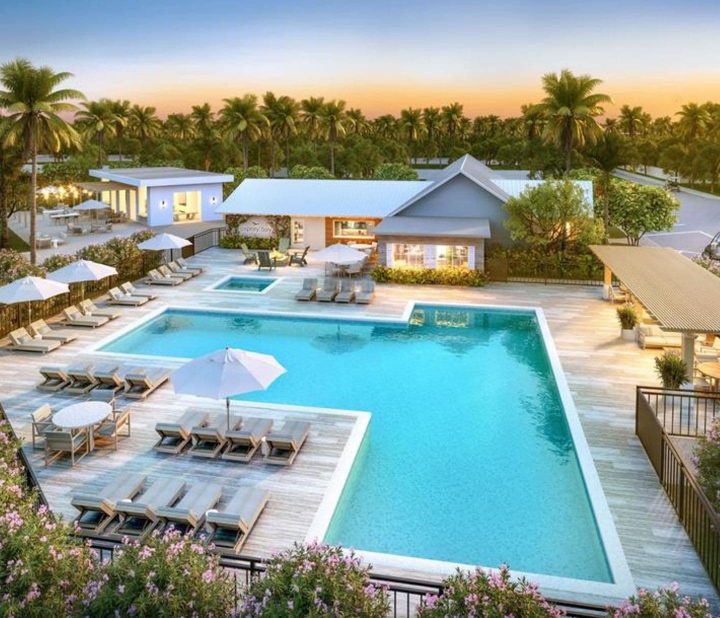 Amenities clubhouse pool